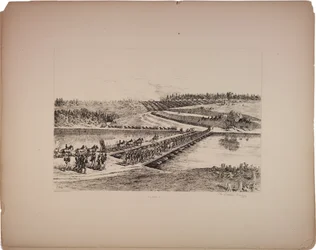Los puentes de pontones, 1876